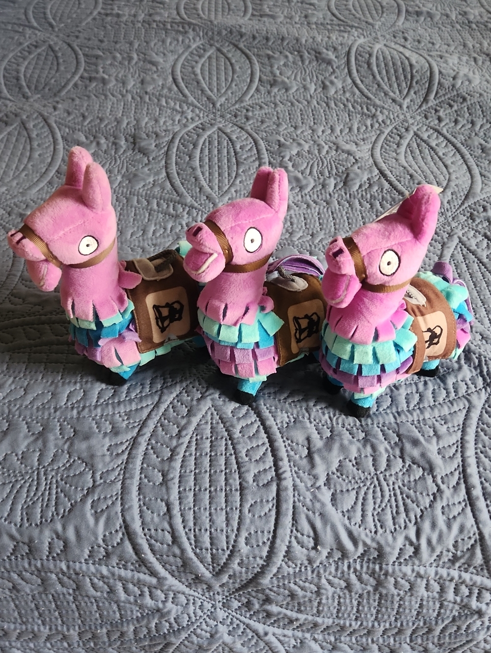 Lot Of 3 Fortnite Loot Llamas Plush 8 Inch, One NWT
